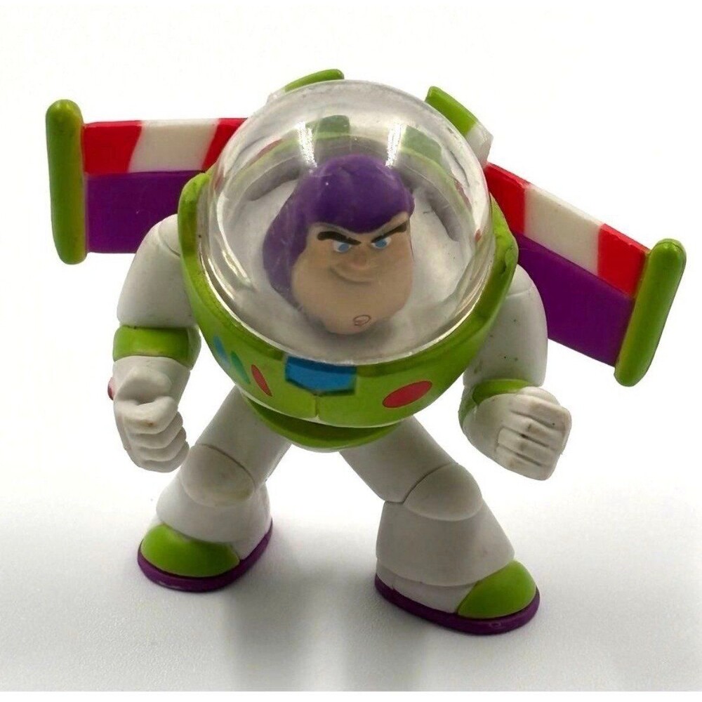 Disney Pixar Toy Story Buzz Lightyear Mini Action Figure Posable Wings